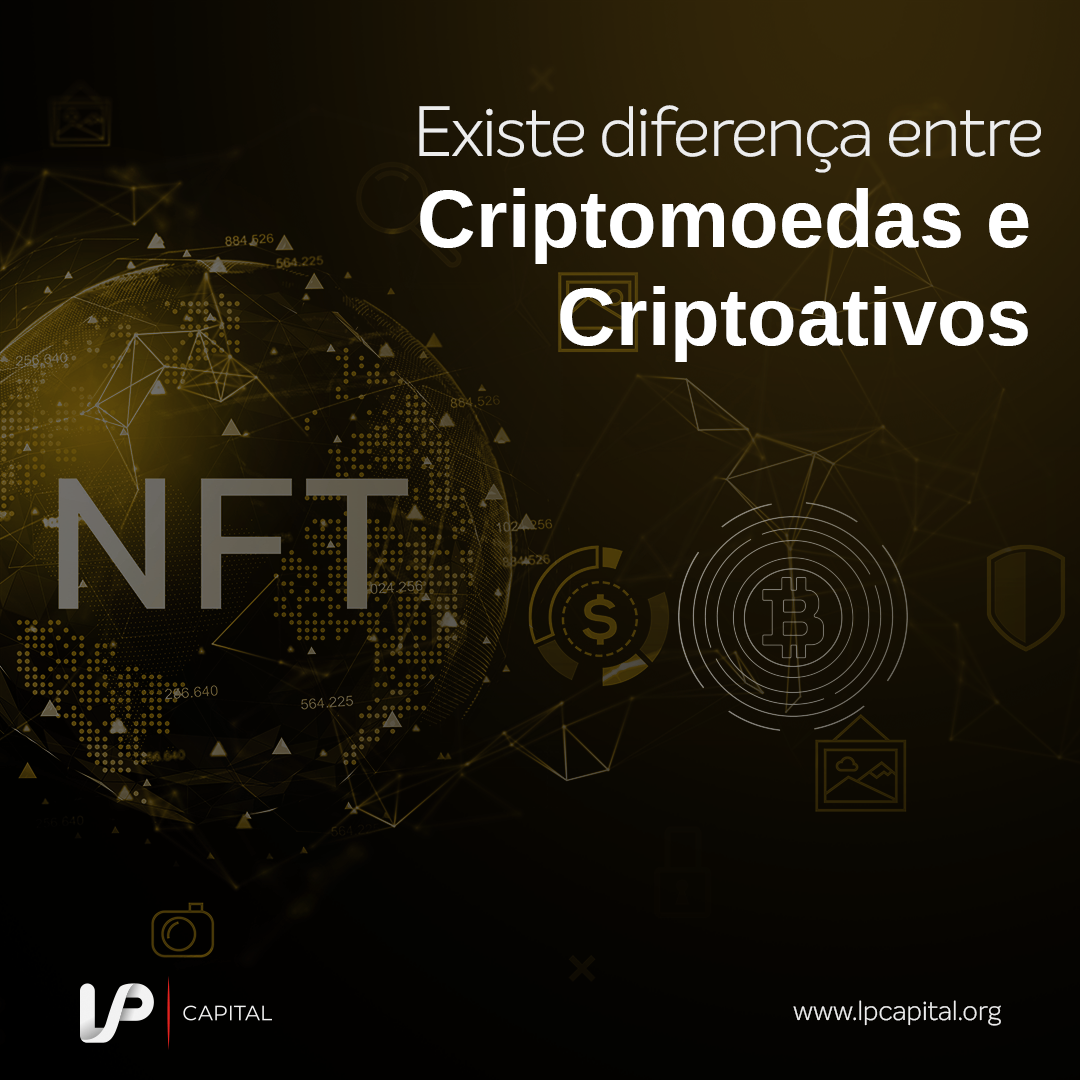 Existe diferença entre criptoativo e criptomoeda?